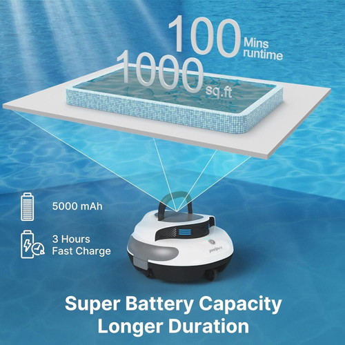 Poolpure wireless pool cleaning robot new