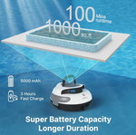 Poolpure wireless pool cleaning robot new
