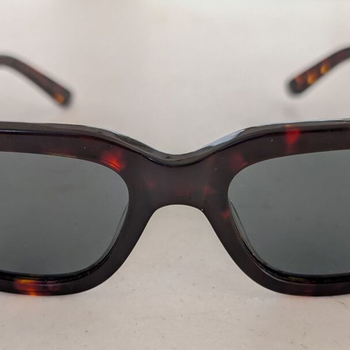 Funky Buddha sunglasses brown tortoise with green polarized lenses FBS2062/002 new