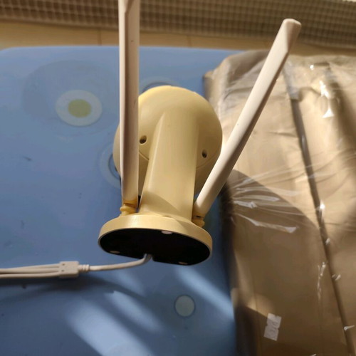 Surveillance cameras used, two together with reset required