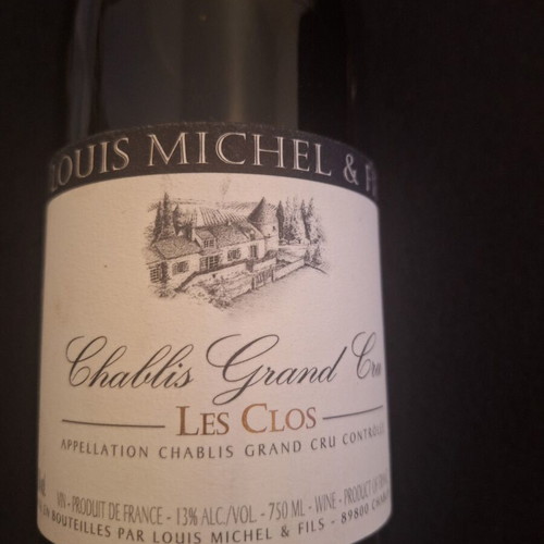 Chablis Grand Cru Les Clos Louis Michel white dry wine new