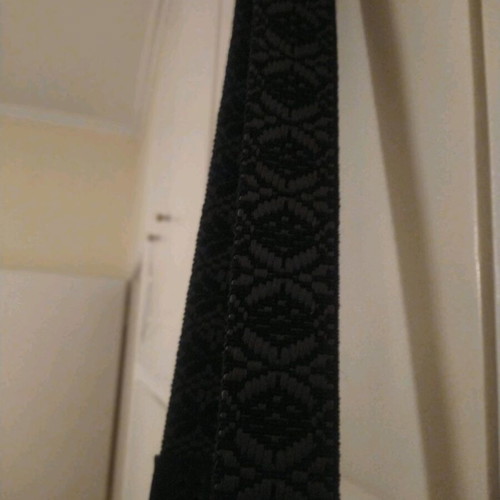 Bag strap new, adjustable, black and gray