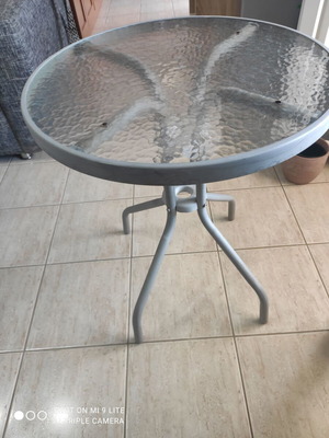 Outdoor table used