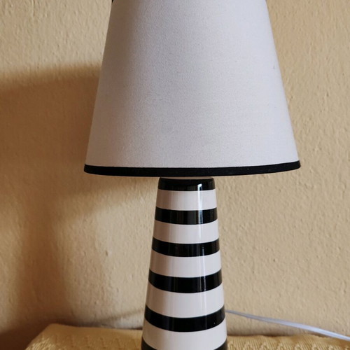 Table lamps like new, pack of 2, glossy ceramic