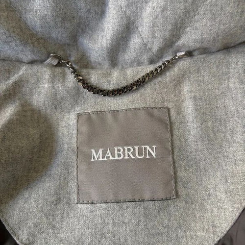 Designer Italian Mabrun Down Winter Jacket like new, with fur and hood