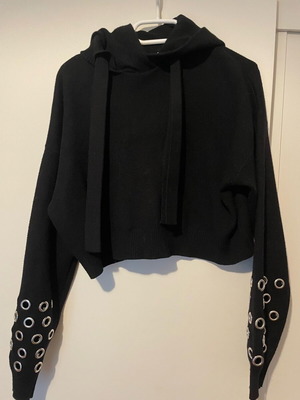 Zara black hoodie like new
