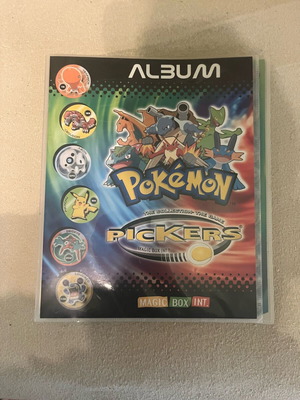 Συλλεκτικό άλμπουμ Pokémon Pickers Magic Box Int. 2005 σαν καινούργιο με 107 σπάνια κομμάτια