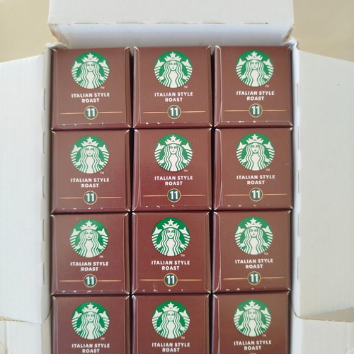 Starbucks Italian Style coffee capsules pack of 12, new