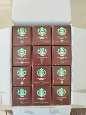 Starbucks Italian Style coffee capsules pack of 12, new