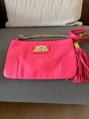 Juicy Couture vintage crossbody bag with gold details, like new, pink
