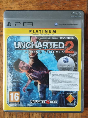 PS3 Uncharted 2 μεταχειρισμένο, ελληνικό, πλήρες