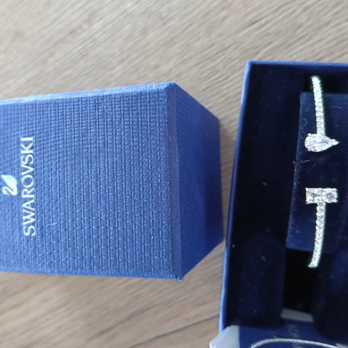 Swarovski bracelet new, silver