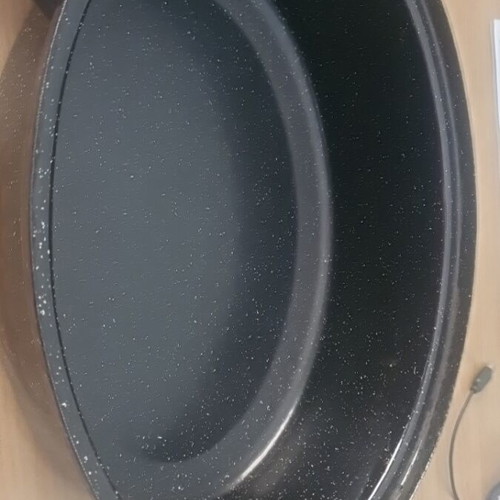 Enamel Roasting Pan used 40 x 30 cm