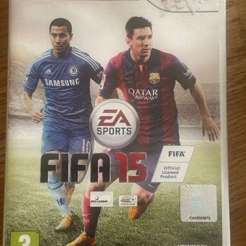 Fifa 15 Nintendo Wii used with manual