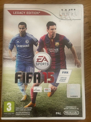 Fifa 15 Nintendo Wii used with manual