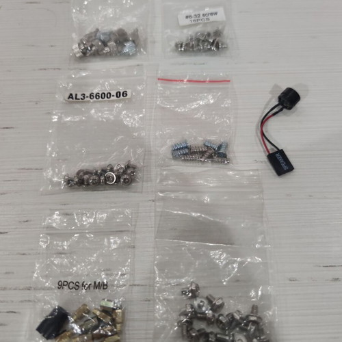 Assembly screws for PC and electronic devices like new