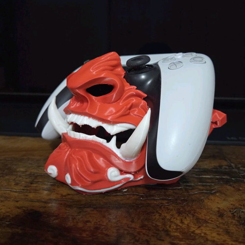 Ps5 Dualsense Stand Oni Mask like new