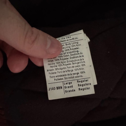 Carhartt J140 active jacket like new, brown, size L