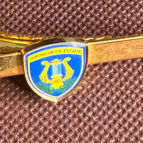 Musical Corps Tie Clip like new, gold color