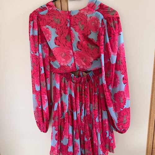 Iraida Etherstyle dress with cutouts, new, size M, pink floral