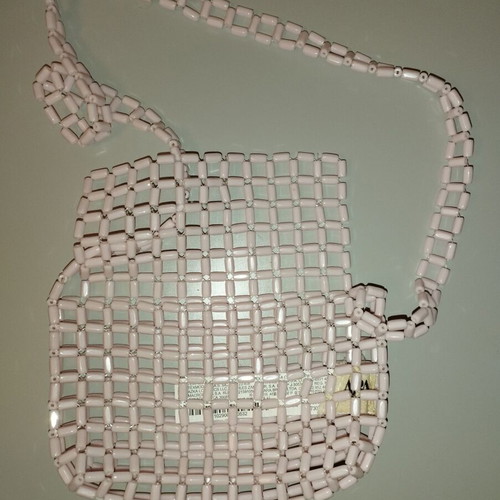 Zara shoulder bag pink like new, playful