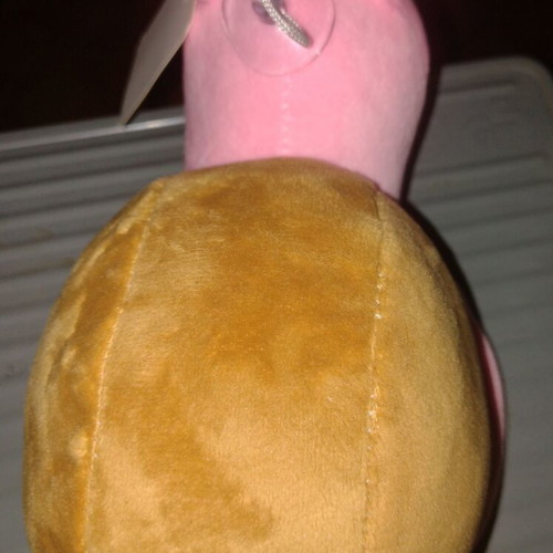 Plush Snail Toy new, soft and cuddly with hanging loop