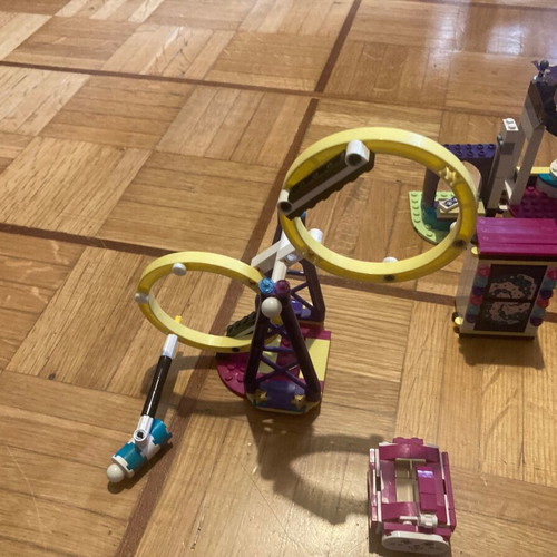 Lego Friends 41685 Magical Funfair Roller Coaster like new