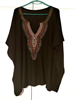 Women's oversize blouse like new, soft and comfortable
