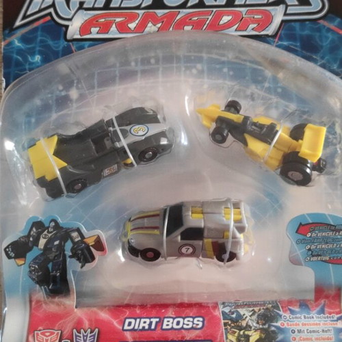 Transformers Armada Mini Con figures set like new with comic