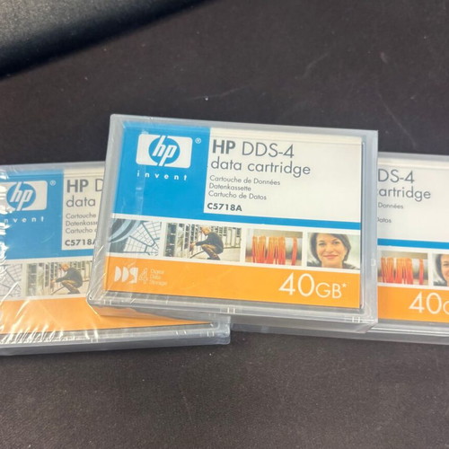 HP C5718A Data Cartridges 40 GB New, Pack of 3