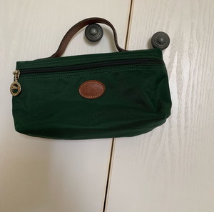 τσαντάκι καρπού longchamp πράσινο