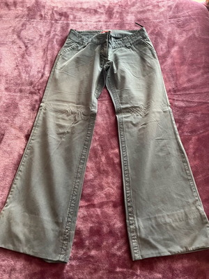 Badila denim pants used, gray, size S