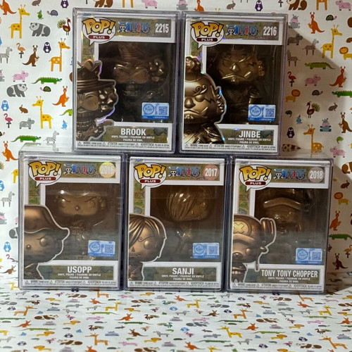 Funko Pop One Piece Bronze Collection new, pack of 5 figures