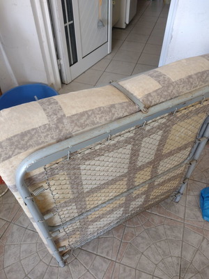 Old functional folding bed used