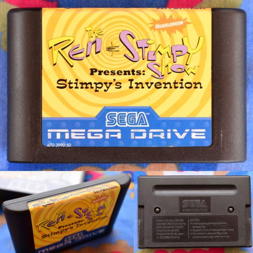 The Ren & Stimpy Show Presents: Stimpy's Invention Sega Mega Drive game like new