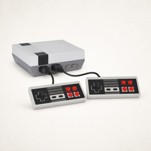 Retro Game Console (8-bit) with 2 Controllers