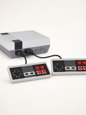 Retro Game Console (8-bit) with 2 Controllers