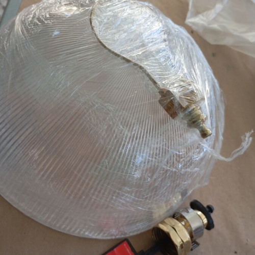 Lamp glass new replacement part for street lighting fixtures