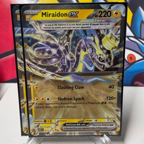 Ascended Heroes 073/217 Miraidon ex Double Rare Pokemon card