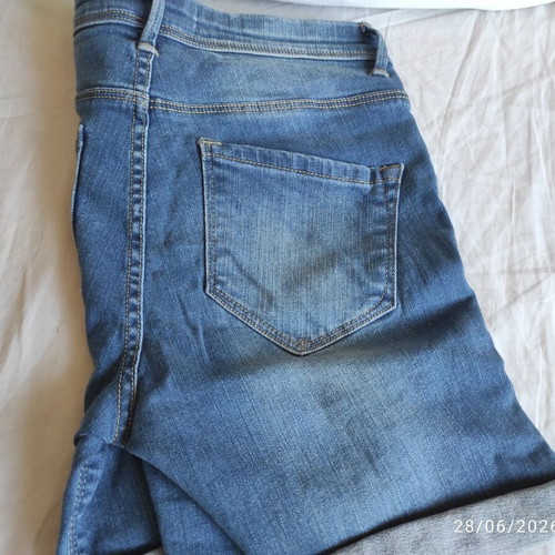 ICHI bermudas new, size S, blue and beige, pack of 2