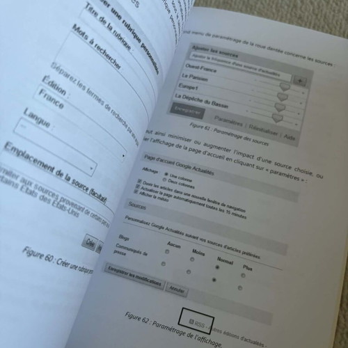 Google book like new, in French