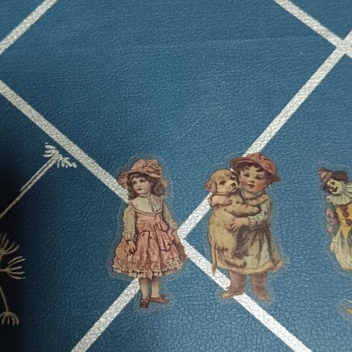 Vintage Victorian Stickers new, PET Material