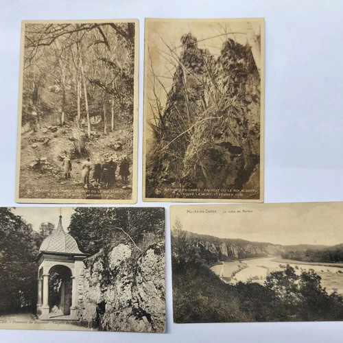 Postal cards like new, pack of 5, 1934