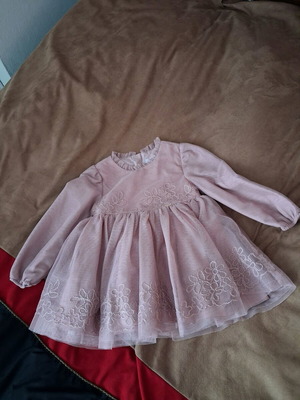 Mayoral baby dress pink like new for 18 months girl