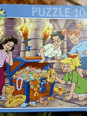 Bibi Blocksberg Puzzle 104 pieces used from Germany