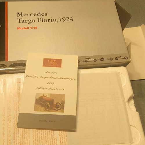 Cmc Mercedes Targa Florio 1924 new 1:18