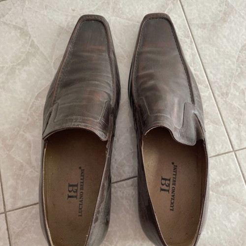 Luciano Bellini dress shoes like new, size 44, brown