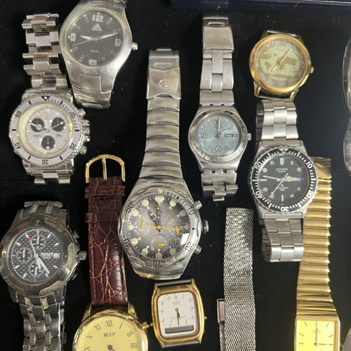 Watches used, lot of 35 needing service or repair