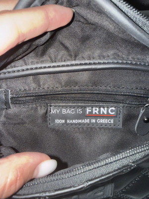 FRNC women's crossbody bag black, like new