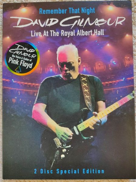  David Gilmour - Live At The Royal Albert Hall DVD (Pink Floyd)